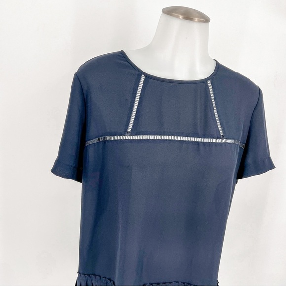 Banana Republic Sheer Blue top - Picture 3 of 4
